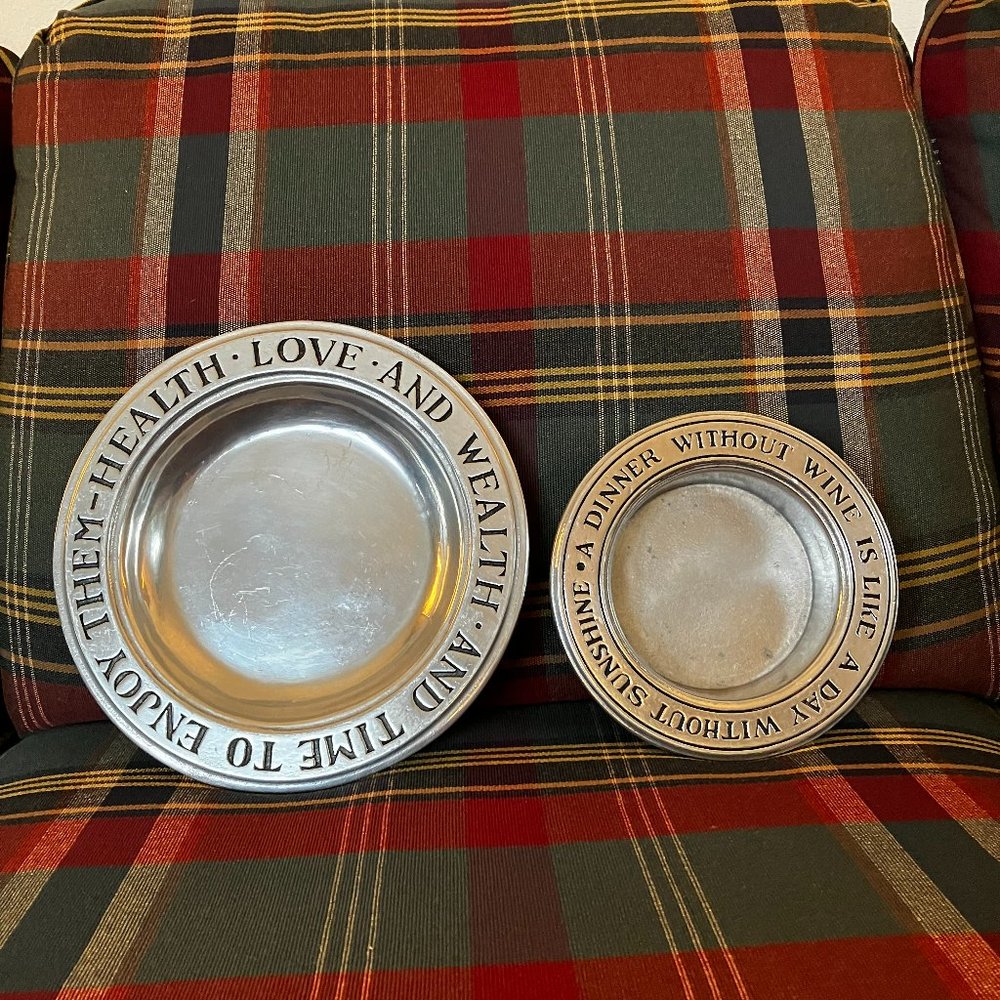 Wilton Armetale - Set of 2 pieces